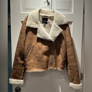 Women’s Faux Fur/Shearling Coat size xl